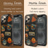 Personalized Vintage Suitcase Sticker iPhone Case